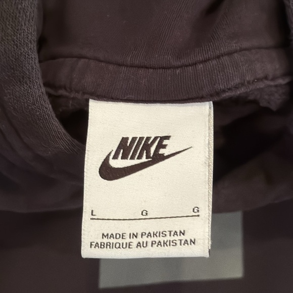 Nike Kid’s Black Just Do It Sweatshirt Size Large - Picture 4 of 5